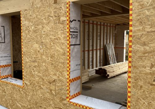 Gablok Projekt in der Bauphase - Fenster
